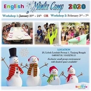 English Winter Camp @ Kidsville International Preschool, Tanjung Bungah