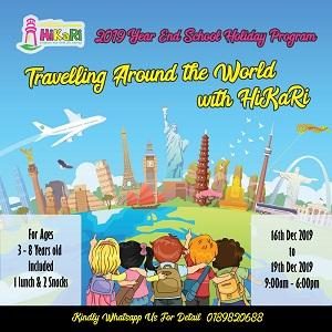 Travelling Around The World with HiKaRi @ HiKaRi Education, Bukit Jalil