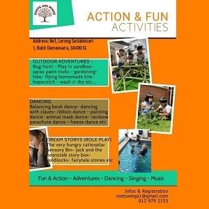 Holiday Program @ Roots & Wings Montessori Preschool, Damansara Heights