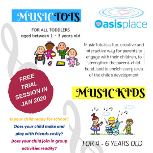 Music Programme – Free Trial Session @ Oasis Place