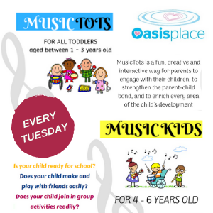 Music Programme @ Oasis Place, Every Tuesday