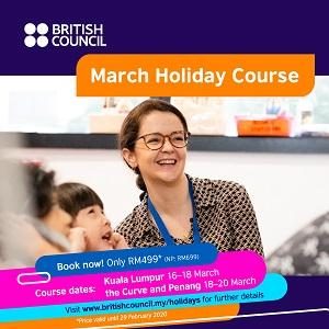 March Holiday Course @ British Council