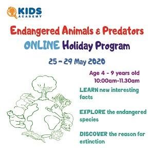 Holiday Program – Endangered Animals & Predators @ Kids Academy Malaysia