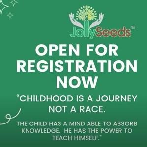 Free Registration @ Jolly Seeds Educare, USJ (Subang Jaya)