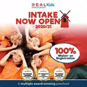 R.E.A.L Kids 2020/21 Intake is Now OPEN!