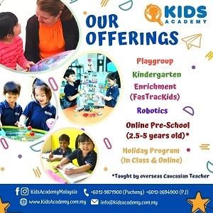 FREE Trial – Online English Preschool @ Kids Academy Malaysia