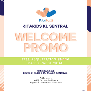 Welcome Promo @ Kitakids KL Sentral