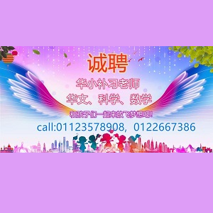 Primary School Tuition Teacher (BC/Science/Math) @ Bright Star Chinese Education