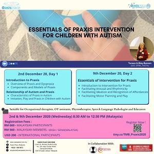 Essentials of Praxis Intervention for Children with Autism by Teresa A.May-Benson.