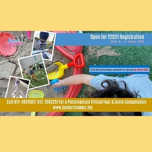 Personalized Virtual Tour & Zoom Consultation @ Junior Champs, Mont Kiara