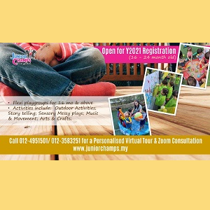 Personalized Virtual Tour & Zoom Consultation @ Junior Champs, Mont Kiara