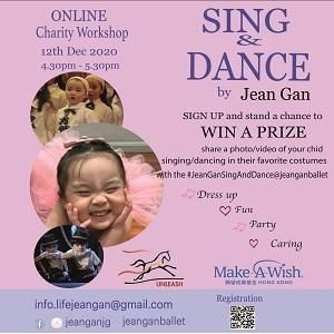 Children’s Sing & Dance Charity Workshop @ Jean Gan Academy of Ballet & Music, Damansara Utama