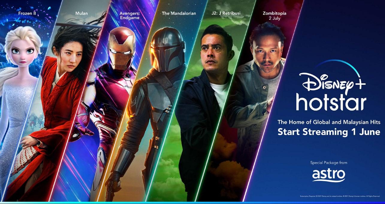 Akan Datang! Disney+ Hotstar to launch in Malaysia on 1 June