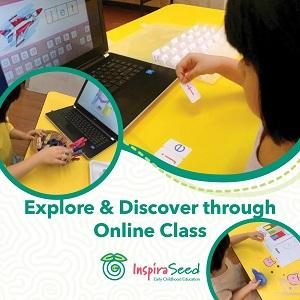 Explore and Discover Through Online Class @ InspiraSeed Kindergarten, Bandar Puteri, Puchong