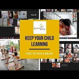 Online Class @ Happy Villa Kindergarten, Taman Bukit Indah, Johor Bahru