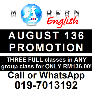 August 136 @ Modern English, Bandar Puteri, Puchong