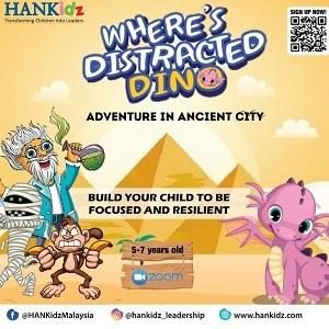 Holiday Workshop: Where’s Distracted Dino: Adventure in Ancient City! @ HANKidz Academy