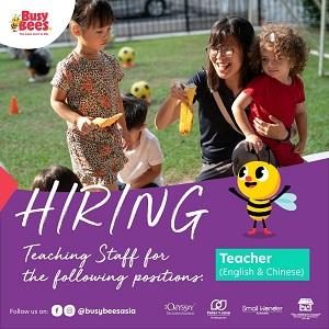 English / Bahasa Teacher @ Busy Bees