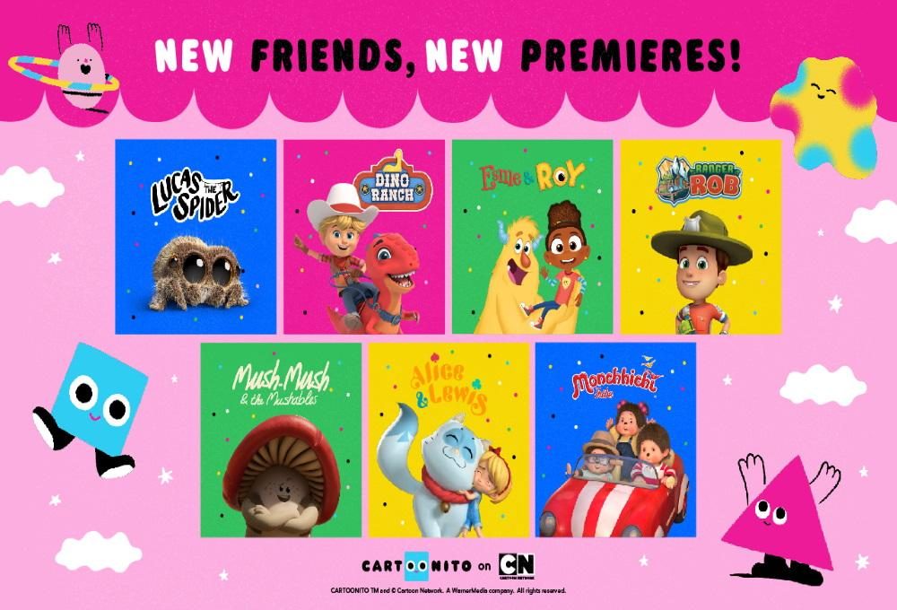 NEW TV Brand ‘CARTOONITO’ Encourages Young Ones To Laugh, Play & Learn