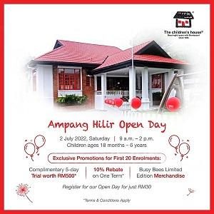 Open Day @ The children’s house, Ampang Hilir