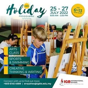 Holiday Programme @ IGB International School, Sungai Buloh