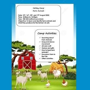 Holiday Camp Farm Animal @ Roots & Wings Montessori Preschool, Damansara Heights