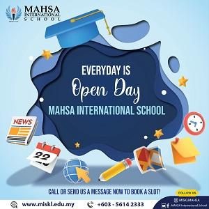 Open Day @ MAHSA International School, Bandar Saujana Putra, Jenjarom