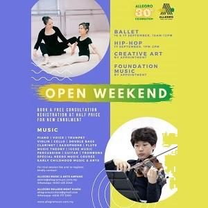 Open Weekend @ Allegro Music & Arts, Ampang