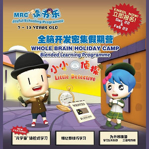 MRC JSP Whole Brain Holiday Camp 2022 @ MRC KIDS & JSP Ipoh, Perak