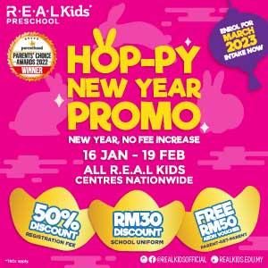 R.E.A.L Kids’ New Year Promotion