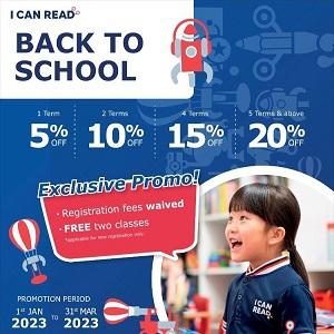 Back to School @ I Can Read, Puchong Jaya