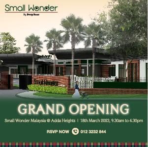 Grand Opening @ Small Wonder Malaysia, Adda Heights, Johor