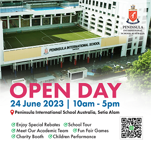 Open Day @ Peninsula International School Australia, Setia Alam, Shah Alam