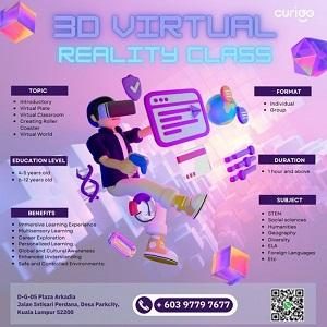 3D Virtual Reality Class @ CURIOOkids, Desa Parkcity