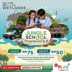 Jungle School Programme 2.0 @ Paya Indah Discovery Wetlands