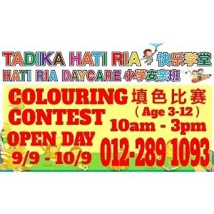 Open Day & Colouring Contest @ Tadika Hati Ria