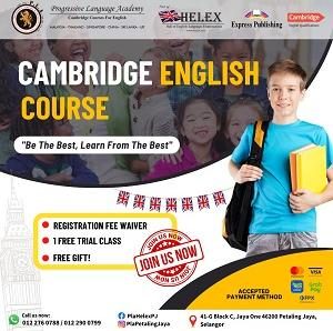 Cambridge English Course @ Progressive Language Academy, Petaling Jaya