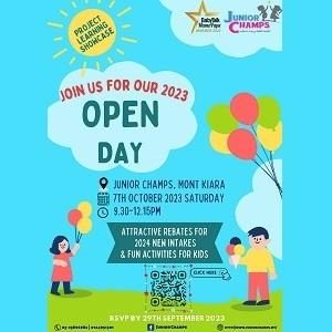 Open Day @ Junior Champs, Mont Kiara