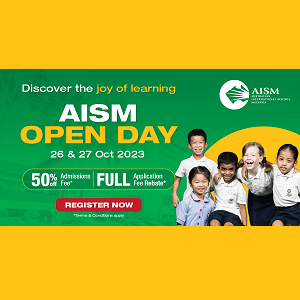 Enjoy Open Day Fee Rebate @ Australian International School Malaysia, Seri Kembangan