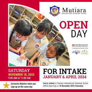 Open Day @ Mutiara International Grammar School, Ampang
