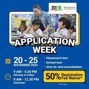 Application Week @ UCSI International School, Subang Jaya