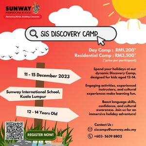 SIS Discovery Camp @ Sunway International Schools (Primary & Secondary), Sunway City Kuala Lumpur
