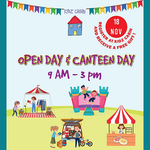Open Day & Canteen Day @ Kidz Cabin, Ukay Heights, Ampang