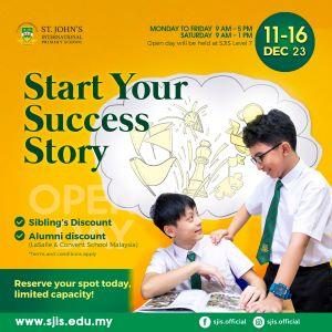 Primary Open Day @ St. John’s International School, Bukit Nanas