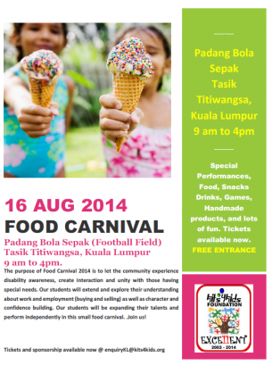Kits4Kids Food Carnival 2014