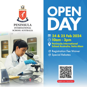 Open Day @ Peninsula International School Australia, Setia Alam, Shah Alam