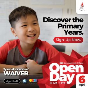 Open Day @ IGB International School, Sierramas, Sungai Buloh