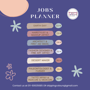 JOBS Adventure: Kids Workshop @ Dripping Colours Montessori, Desa Parkcity, Kuala Lumpur