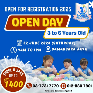 Open Day @ Nobel Early Years, Damansara Jaya