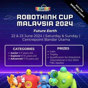 Robothink Cup Malaysia 2024 @ RoboThink, Bandar Utama